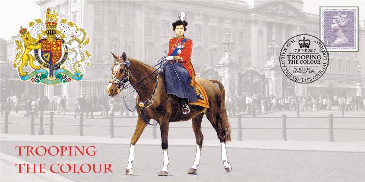 Trooping the Colour, HM The Queen on Horseback