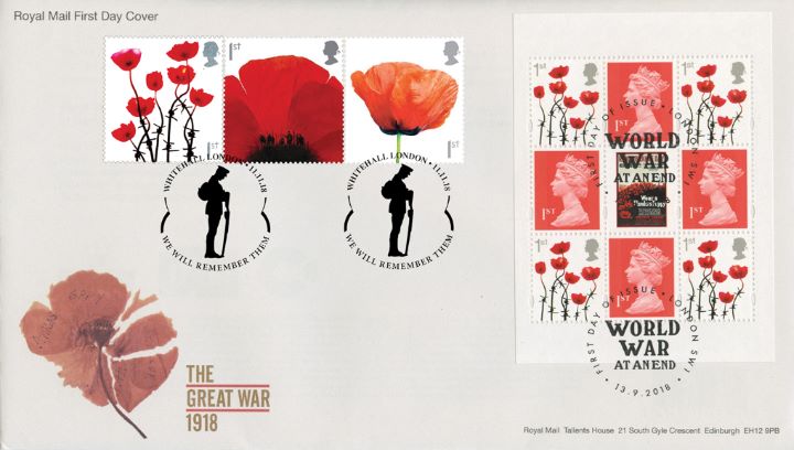 PSB: The Great War, Double dated on Armistice Day