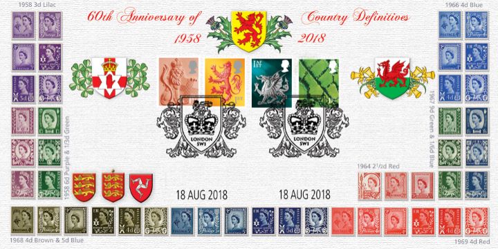 Country Definitives, 60th Anniversary