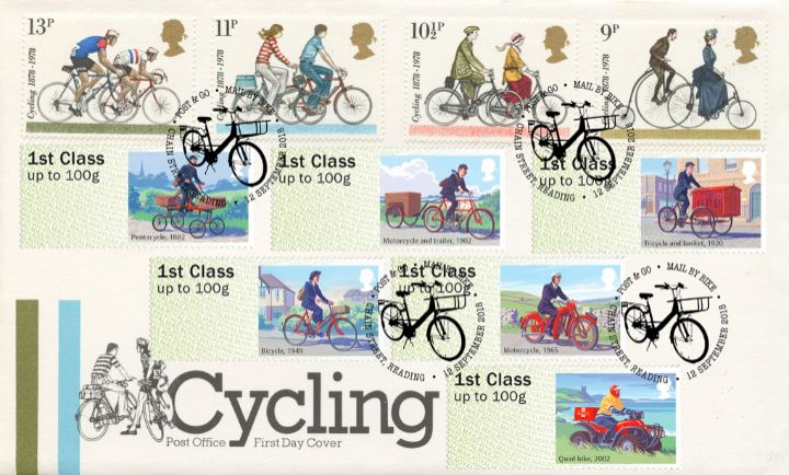 Mail by Bike, Cycling Centenaries