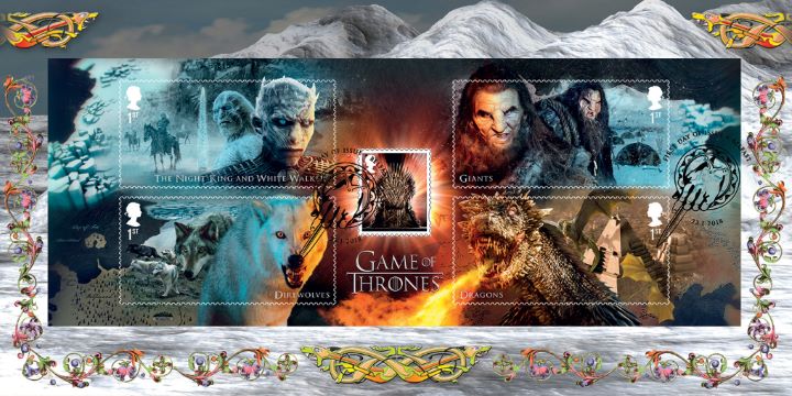 Game of Thrones: Miniature Sheet, Winter landscape