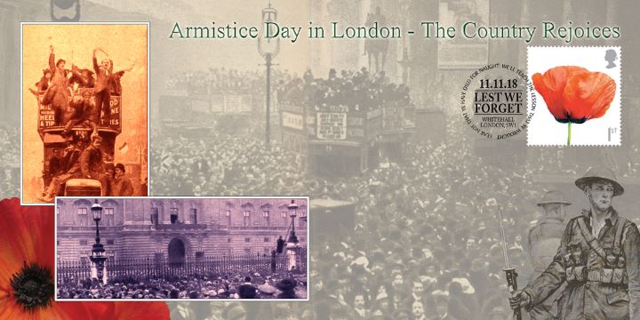 Armistice Day in London, The Country Rejoices