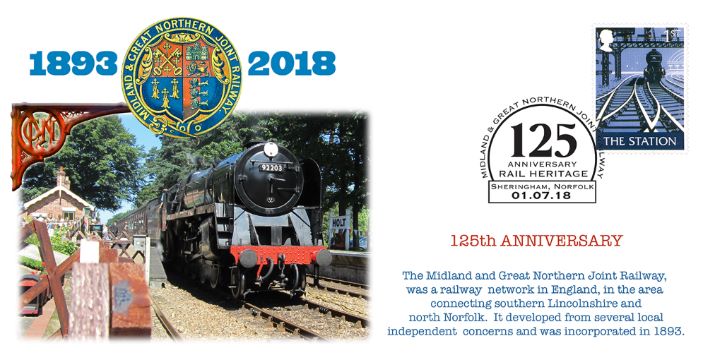 Midland & Great Northern Railway , 125th Anniversary