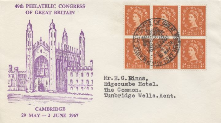 49th Philatelic Congress, Cambridge