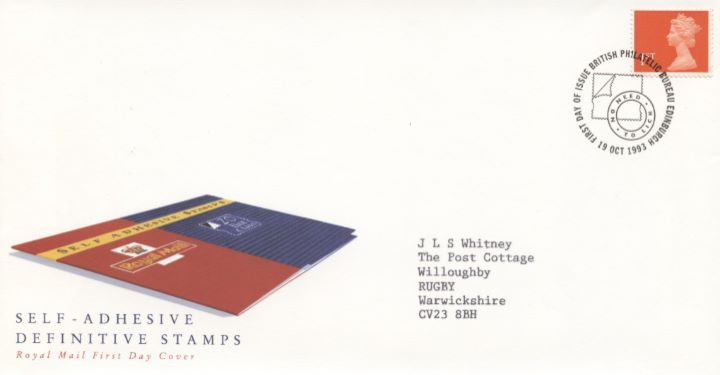 Machins (EP): Self Adhesive Definitive: 1st Flame, Stamp Booklet