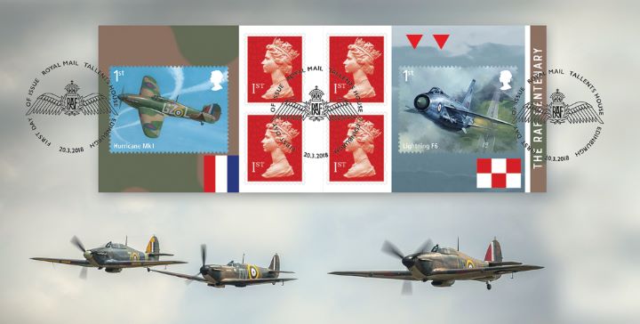 Self Adhesive: RAF Centenary, Hurricanes