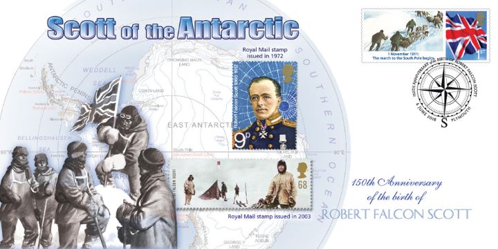 Scott of the Antarctic, 150th Anniversary of the Birth of Robert Falcon Scott