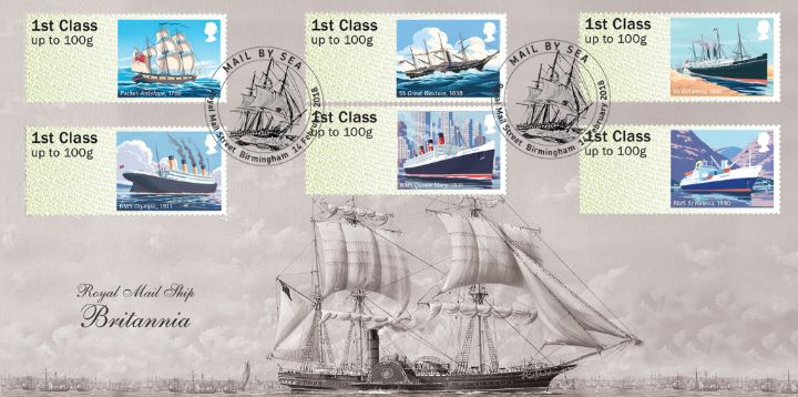 Mail by Sea, Royal Mail Ship Britannia