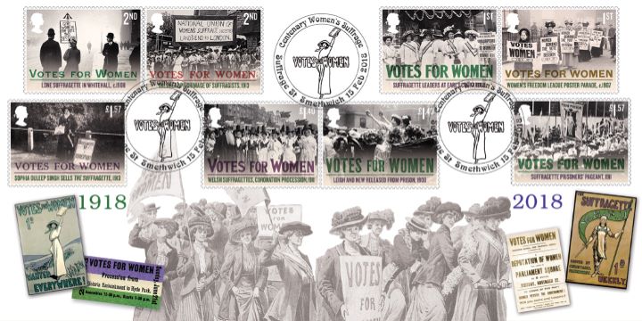 Votes for Women, Suffragettes on the March