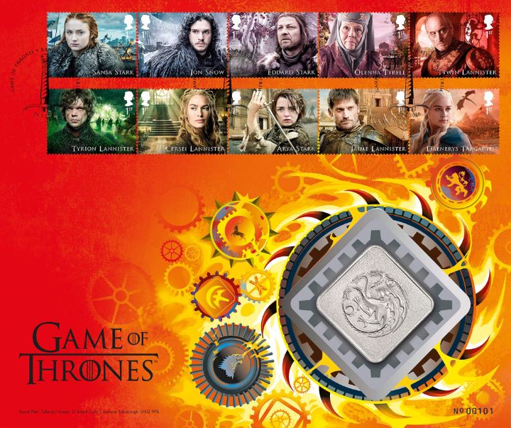 Game of Thrones, Fire Medal Cover