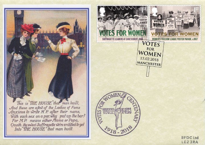 Votes for Women, 'THE HOUSE that man built'