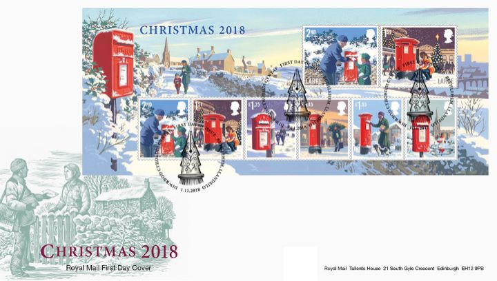 Christmas 2018: Miniature Sheet, Country Postman