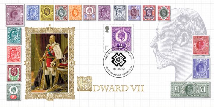 Stamp Classics: Miniature Sheet, Classic Edward VII Stamps