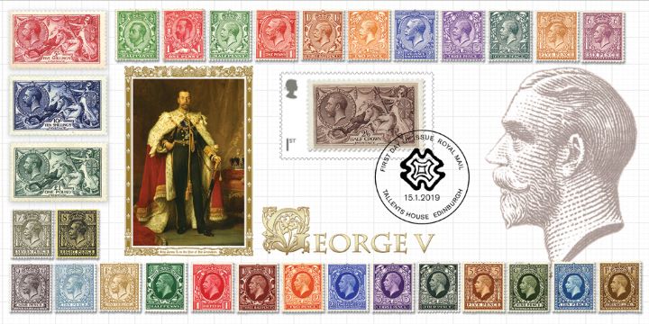 Stamp Classics: Miniature Sheet, Classic George V Stamps