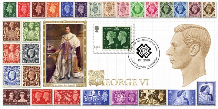 Stamp Classics: Miniature Sheet, Classic George VI Stamps