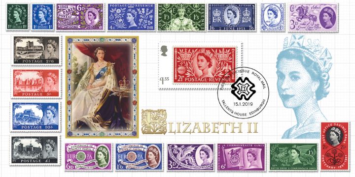 Stamp Classics: Miniature Sheet, Classic Queen Elizabeth Stamps