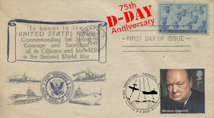 D-Day, US Navy cover