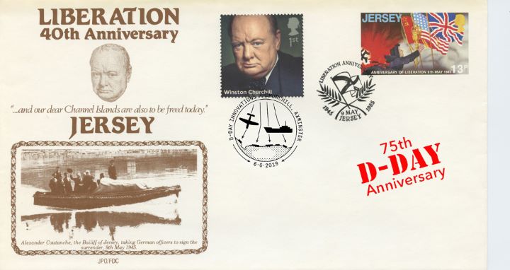 D-Day, 40th Anniversary of Liberation of Jersey