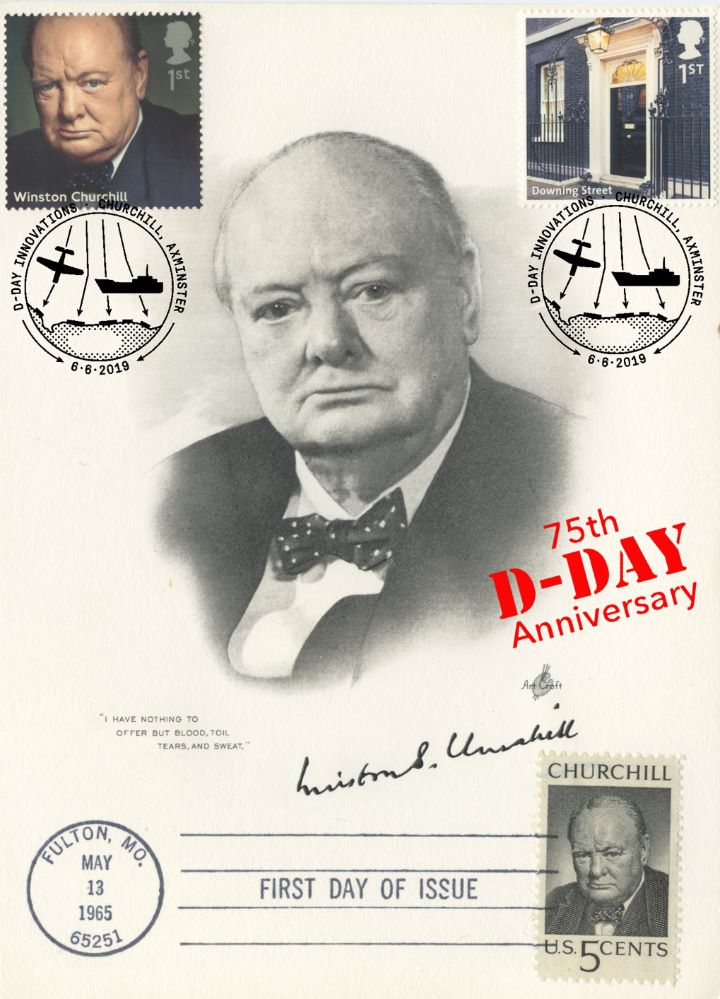 D-Day, Portrait of Churchill