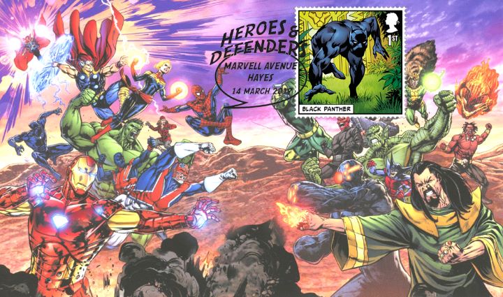 Marvel, Heroes and Defenders Card