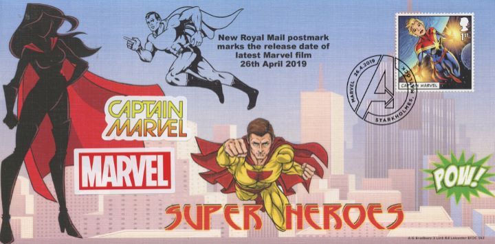 Marvel, New End Game Postmark
