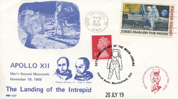 Double-dated cover, Apollo XII