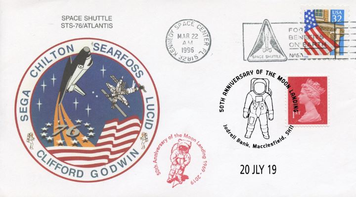 Space Shuttle, Double dated cover