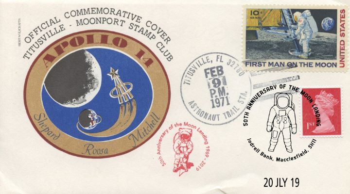 Apollo 14, Double-dated cover