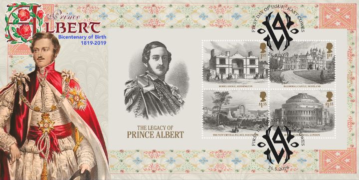 Queen Victoria: Miniature Sheet, Prince Albert