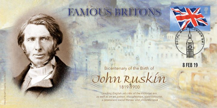 John Ruskin Bicentenary, View of Amalfi Coast
