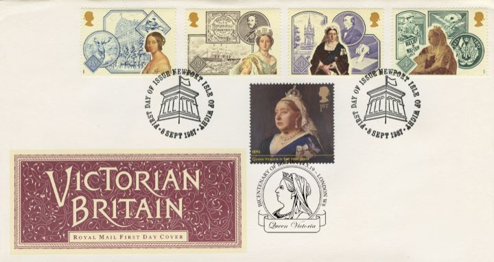 Queen Victoria, Victoria Double Dated Cover