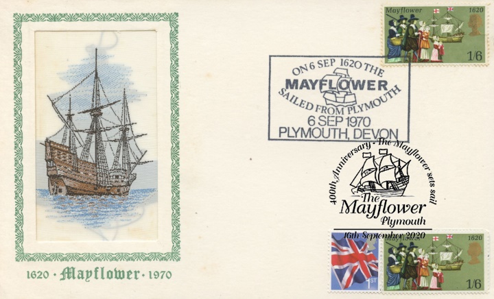 Mayflower, Double dated Anniversaries 350th and 400th