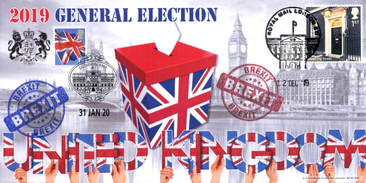 Election and Brexit Cover, Double Dated Cover v.1