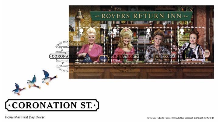 Coronation Street: Miniature Sheet, Ducks