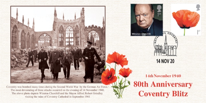 80th Anniversary of Coventry Blitz, Churchill at Cathedral