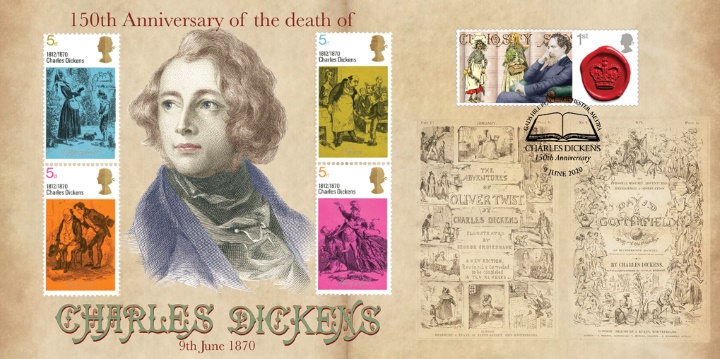 Charles Dickens, 150th Anniversary of Death