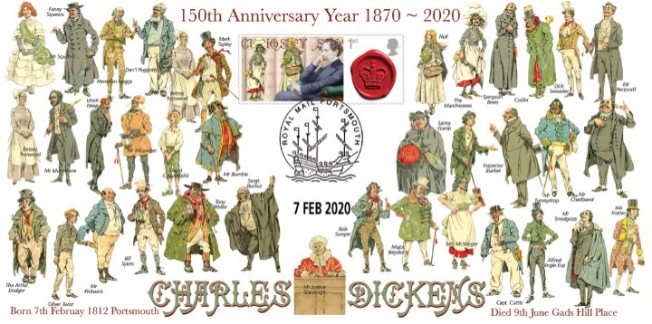 Charles Dickens Characters, 150th Anniversary of Death of Charles Dickens