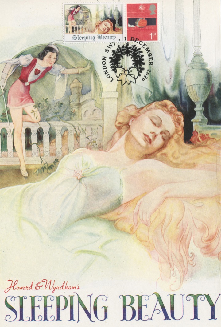 Pantomime Stamped Print, Sleeping Beauty