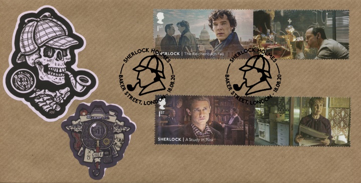 Sherlock Holmes: Generic Sheet, Holmes Skull