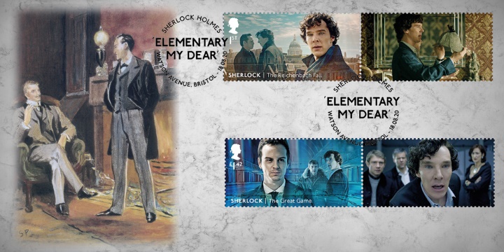Sherlock Holmes: Generic Sheet, Stamps from Collector Sheet No.1