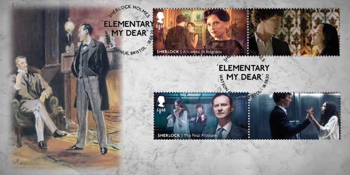 Sherlock Holmes: Generic Sheet, Stamps from Collector Sheet No.4