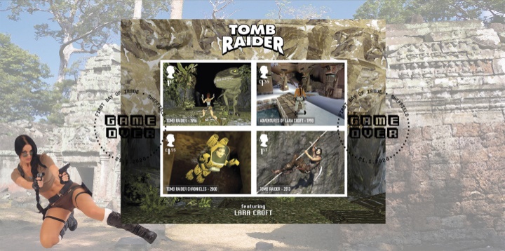 Video Games: Miniature Sheet, Tomb Raider