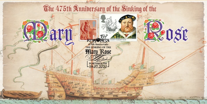 Mary Rose, 475th Anniversary of the Sinking of the Mary Rose