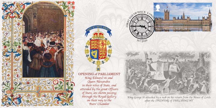 Palace of Westminster, King EdwardVII Opening of Parliament