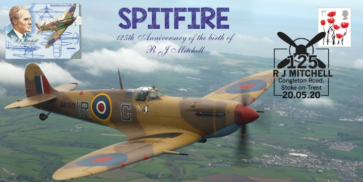 R J Mitchell Designer of Spitfire, 125th Anniversary of Birth