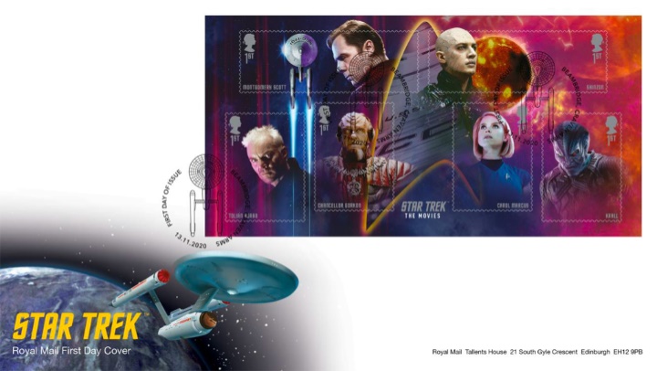 Star Trek: Miniature Sheet, Star Trek at the Movies