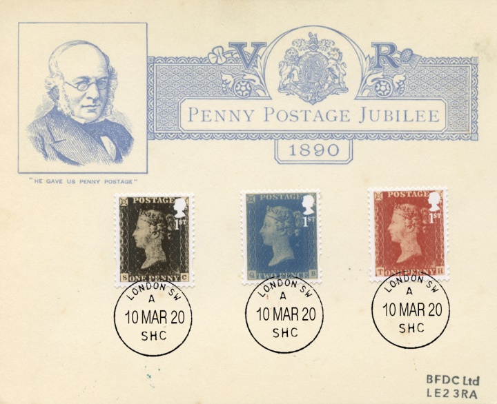 Self Adhesive: London 2020, Penny Postage Jubilee 1890