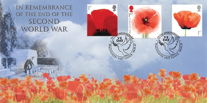 VE Day, War Graves and Poppies