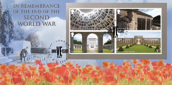 VE Day: Miniature Sheet, War Graves