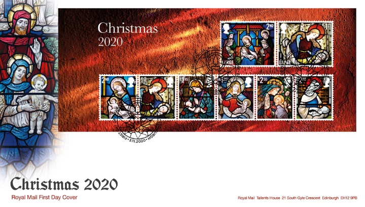 Christmas 2020: Miniature Sheet, Stained Glass Window